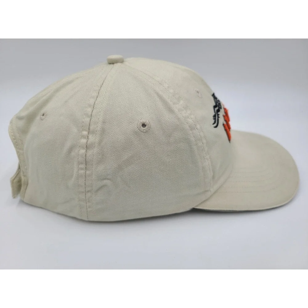 Hooters‎ Pro Pocket Adjustable Hat Cap Restaurant Baseball Dad Men Women Beige